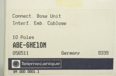 TELEMECANIQUE ABE-6HE10M 056511 10 60V 75V 1A connect BAse Unit INterface  OVP