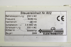 ELEKTROMATEN 30000731 230V Torsteuerung Steuereinheit Tor Rolltor Steuerung 