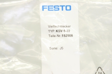 FESTO KSV6-22 152508 6-22 J5 Stecker Vielfachstecker OVP