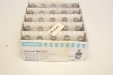 SIEMENS 5SB2 61 5SB261 16A 500V Sicherung Diazed OVP