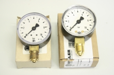 3x RIEGLER 4047322012485 106 0-10 G1/4 50mm 1.6 G1/4B 63mm Manometer OVP