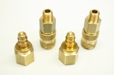 2x RECTUS Type 25 NW 7.8 21 Schnellkupplung Messing SET 