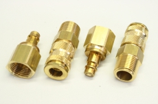 2x 25 Typ Type NW 7.8 26 Schnellkupplung Messing SET 