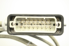 HARTING 16M-A 16MA 16A 16-polig 10A 600V 25P 15P DB37 DB25 Stecker D-Sub 