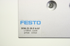 FESTO DFM-25-30-P-A-GF 170849 10bar Führungseinheit Führungszylinder 