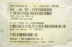 FESTO DNC-32-40-PPV-A 163306 32mm 40mm 12bar Normzylinder OVP