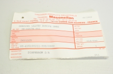 DRESSER 38-02574-003 2631325 C126017 Membranventil Ventil Diaphragm Membran OVP