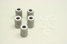 4x  HOKE GYROLOK 80409-5 2622091 5 21mm 11mm Flareless Tube Fitting  OVP