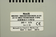 NAIS ANMA114V2 A100 A110 24V 0.7A 2.5G Micro-Imagechecker Multichecker 