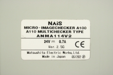 Matsushita NAIS ANMA114V2 A100 A110 24V 0.7A  Imagechecker Multichecker  