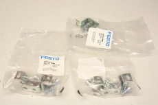 3x FESTO HFOE-D-MINI 159638 B543 Befestigungswinkel OVP
