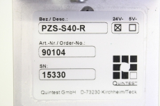 QUINTEST PZS-S40-R 90104 S40-R 24V Prüfzeichenstempler Stempler Stempel 
