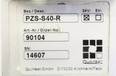 QUINTEST PZS-S40-R 90104 S40-R 24V Prüfzeichenstempler Stempler Stempel 