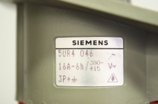 3x SIEMENS 16A-6H 5UR4 046 16A 3P 380-415V 6h Stecker Kupplung Wandsteckdose 