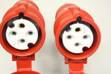 MENNEKES 264 125 32A 380-415V 3P 6h IP44 Stecker Kupplung Set 