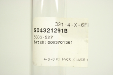 SWAGELOK 321-4-X-6FMR S04321291B 1/4 6 Edelstahlummantelter Schlauch OVP