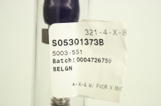 SWAGELOK S04804350B 321-4-X-8FMR 4-X-8 Edelstahlummantelter Schlauch OVP