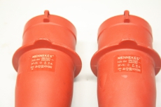 2x SET MENNEKES 14520 & Typ 4 32A 5-polig 6h 240/415V IP54 Stecker Kupplung 