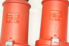 MENNEKES 14A 32A 6h 3P 200/346V 240/415V IP44 Stecker Kupplung 