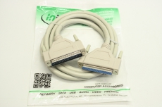 2x INLINE 37537 4043718002221 37pol 2m Kabel Serielle Verlängerung OVP