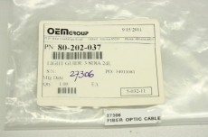 OEM GROUP 80-202-037 27306 3.8mm 24 LIGHT GUIDE 3/8DIA 24L  OVP