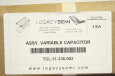 LEGACYSEMI TGL-31-236-002 TGL31236002  AIR CONDENSATOR KLEIN for Tegal OVP