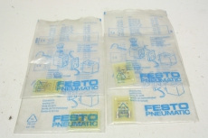 4x FESTO 19143 230 12-21V 0.6Nm 347 734 Magnetspule Leuchtdichtung OVP
