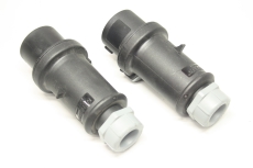 2x MENNEKES 153A 16A 3P 7h 480-500V IP44 Stecker Kupplung 