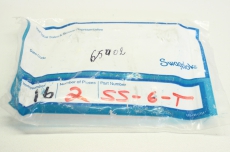 2x SWAGELOK 65402 SS-6-T 3/8 Verschraubung T connector OVP