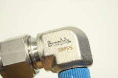 8x SWAGELOK 68982 12mm 1/4 SS-12MO-2-4 Verschraubung elbow 90° NPT MALE  