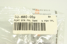AMPHENOL 80-680-059 46174 RCPT STR PNL COAX N FEM TFL RF CONN CHUCK for Tegal 