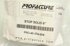 PROFACTURE PRO-40-374-004 45686 6inch WAFERSTOPBLOCKS  OVP