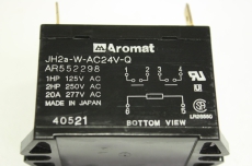 AROMAT JH2A-W-AC24V-Q JH2AWAC24VQ AR552298 40521 Relais 