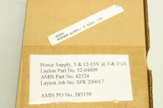 POWER-ONE HBB512-A 42524 5V 3A 12-15V 1.2A 100-240V Netzteil International Series