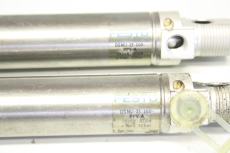 2x FESTO DSNU25-100-PPV-A 19248 25-100 100mm 10 Pneumatikzylinder