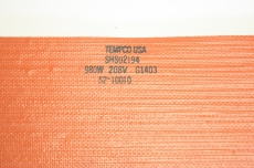 TEMPCO 52-10010 SPR200172 980W 208V SHS02194 3M S-K SET HEATER PADS for AKRION 