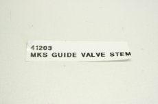 41203 for MKS 100008514 for Tegal GUIDE VALVE STEM NW50 