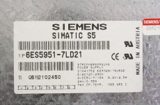 SIEMENS 6ES5951-7LD21 45603 Simatic S5 E1 Stromversorgung 