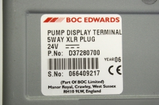 EDWARDS D37280700 5-polig 24V Operator Panel Pump Display Terminal 