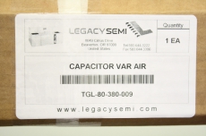 LEGACYSEMI TGL-80-380-009 TGL80380009 AIR Capacitor Var Air for Tegal  OVP