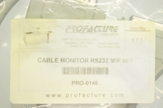 PRO# PRO-0146 71183 RS232 6FT CABLE MONITOR RS232 M/F 6FT OVP