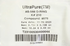 DUPONT AS-568 T23100530400046 568 210 8575 18.64x3.53mm O Dichtring OVP
