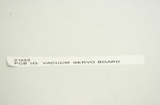 CYBEQ 0125-0472 0125-0473 03-250473 VACUUM SERVO BOARD for Cybeq 