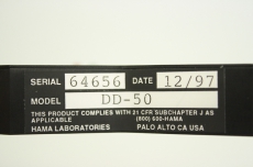 HAMA LABORATORIES DD-50 03-250850 SENSOR DD-50 LASER WAFER SCANNER 