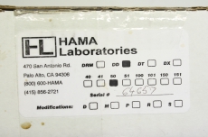 HAMA LABORATORIES DD-50 03-250850 SENSOR DD-50 LASER WAFER SCANNER 
