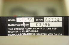 HAMA LABORATORIES DD-50 DD50 SENSOR DD-50 LASER WAFER SCANNER 