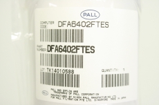 PALL DFA6402FTES 0.1 0.49MPa 38  DEVELOPER THINNER HMDS FILTER LARGE   OVP