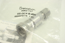 SWAGELOK 5062-147 SS-QC4-B-400 QC4 400 Schnellkupplung  QUICK CONN FEM 1/4  OVP