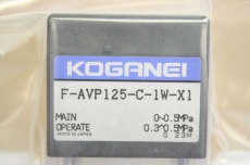 KOGANEI F-AVP125-C-1W-X1 CT012-002379-1 0-0.5 Ventil  OVP