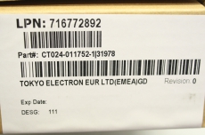TOKYO ELECTRON GF21-20041-9 024-011752-1 700-1U Durchflussmesser FLOWMETER OVP
